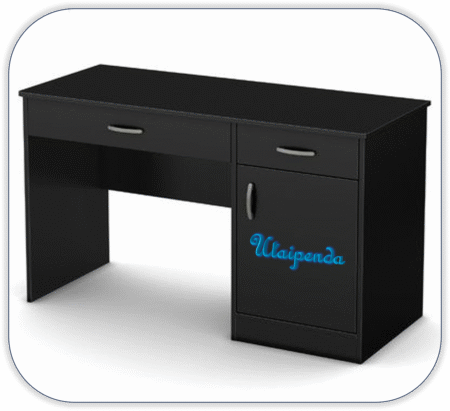 Black table