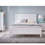 White bed