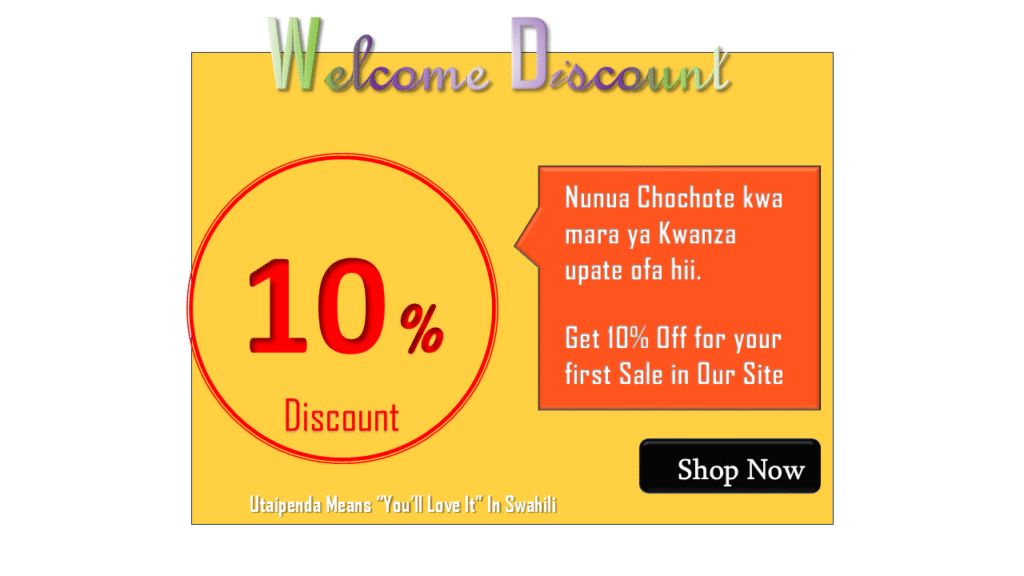 10% discount ads