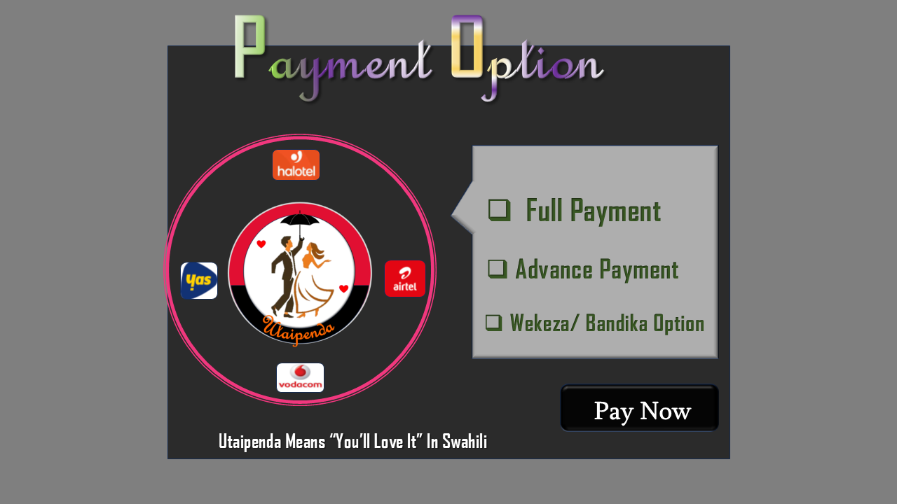 payment Option